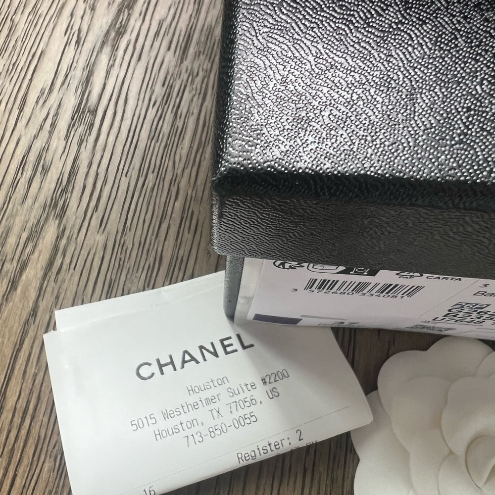 Chanel denim ballet flats 26P size 37 - Picture 12 of 13